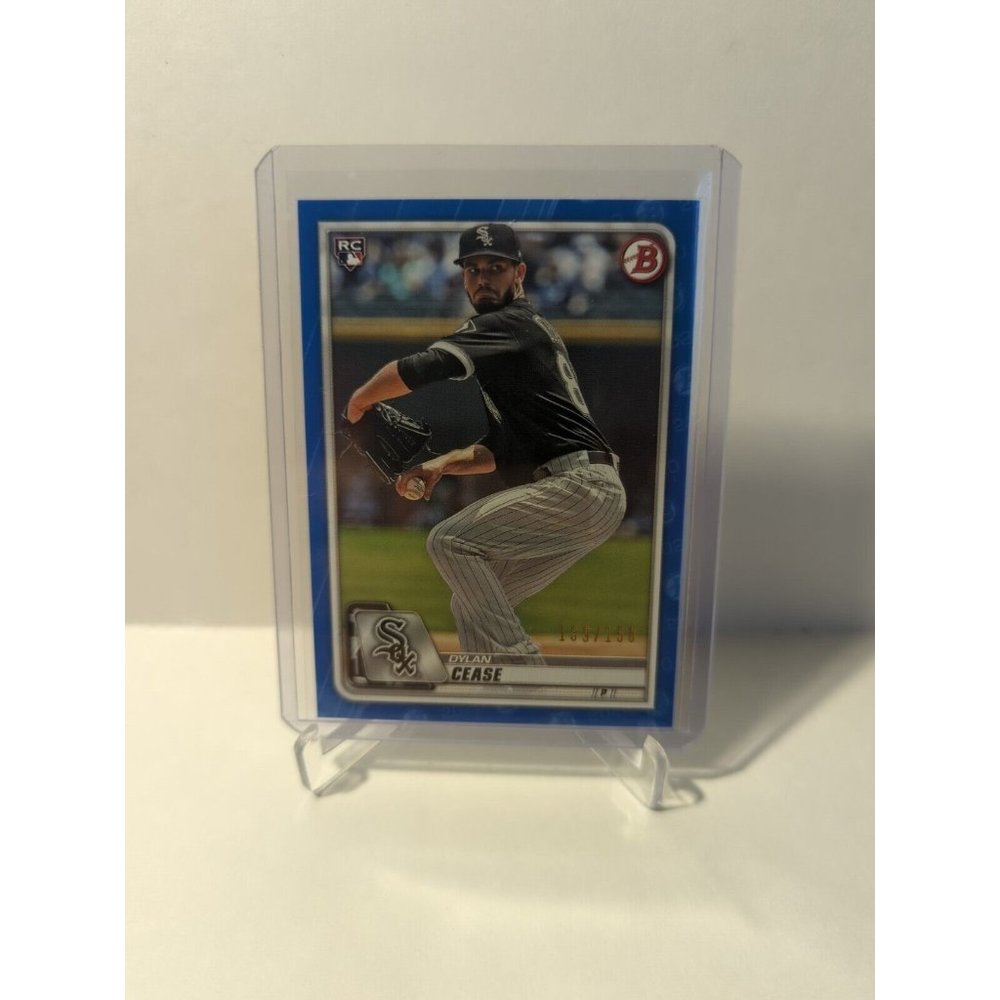 Dylan Cease 2020 Bowman Blue Paper Parallel #139/150 Rookie RC White Sox